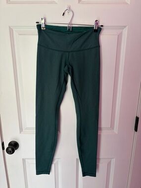 lululemon athletica Deep Teal High-Rise Leggings